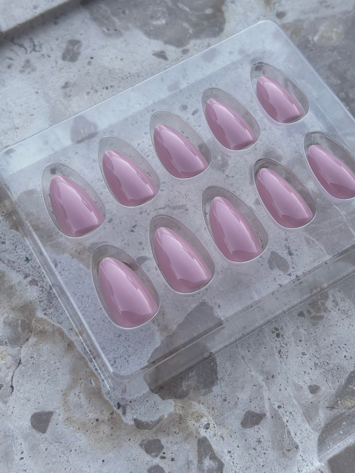 Pink Nude - Short Almond