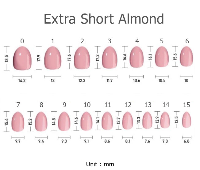 Classic Tortoiseshell- Extra short Almond