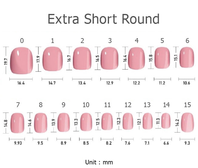 Red Love- Extra Short Round